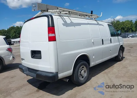 2020 Chevrolet Express Cargo Rwd 2500 Regular Wheelbase Wt из США, поврежденный, VIN 1GCWGAFGXL1241370